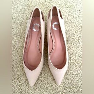 Bandolino cream kitty heels